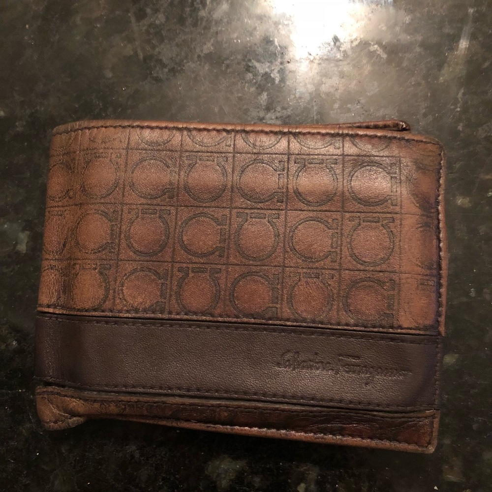 Men’s Monogrammed Salvatore Ferragamo Wallet